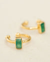 MUJAJUMA • Earcuff Mar with Rectangular Stone