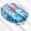 DEDICATED Stockholm T-shirt • Too Crowded White