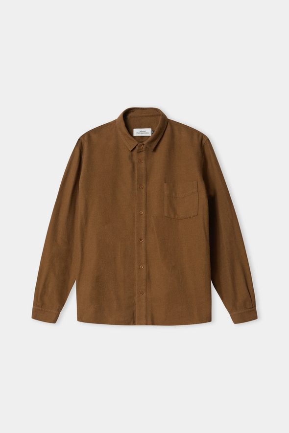 Harvestclub-Harvest-club-Leuven-about-companions-simon-shirt-eco-tobacco-flannel