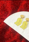 MIMIMONO Earrings Yuletide • Apple Green