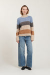 harvestclub-harvest-club-Leuven-basic-apparel-caterina-sweater-asleigh-blue-grey-melange-tobacco-brown