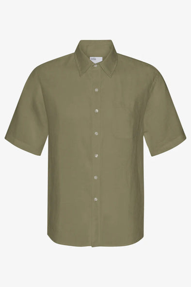 COLORFUL STANDARD Linen Short Sleeved Shirt • Different Colors