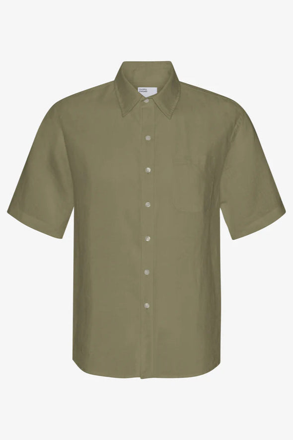 COLORFUL STANDARD Linen Short Sleeved Shirt • Different Colors