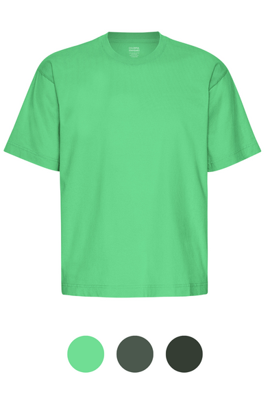 Harvestclub-Harvest-club-Leuven-colorful-standard-oversized-t-shirt-greens