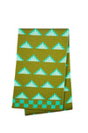 ROOS VANDEKERCKHOVE Scarf Darifa D • Khaki Green, Light Pistachio