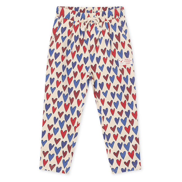 A MONDAY IN COPENHAGEN Filini Pants • Heart Print