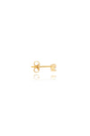 T.I.T.S. Crystal Heart Stud • Gold