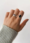 harvestclub-harvest-club-leuven-flawed-oval-souvenir-ring-black-different-colors