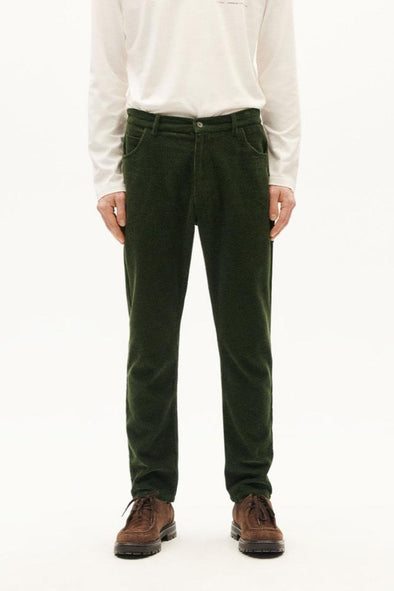 harvestclub-harvest-club-fair-fashion-thinking-mu-thinkingmu-corduroy-five-pockets-pants-bottle-green