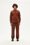 harvestclub-harvest-club-fair-fashion-thinking-mu-thinkingmu-microchecks-ant-shirt-brown