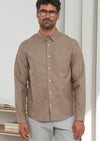 harvestclub-harvest-club-leuven-about-companions-simon-shirt-walnut-linen