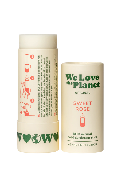 WE LOVE THE PLANET Deodorant Stick • Different Scents