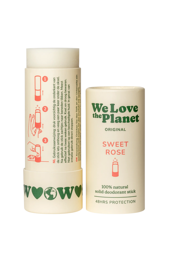 WE LOVE THE PLANET Deodorant Stick • Different Scents