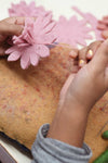 SJAAL MET VERHAAL • Gerbera Oudroze