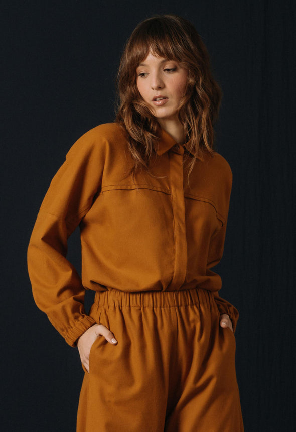 Harvestclub-Harvest-club-Leuven-lavandera-sapote-shirt-mutard