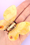 COUCOU SUZETTE Hair Claw • Yellow Butterfly