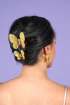 COUCOU SUZETTE Hair Claw • Yellow Butterfly
