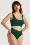 ORGANIC BASICS Smooth Hi-Leg Brief • Different Colors