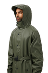 MAIUM Original Saddle Raincoat • Army Green