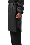 MAIUM Original Saddle Raincoat • Black