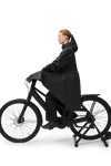 MAIUM Original Saddle Raincoat • Black