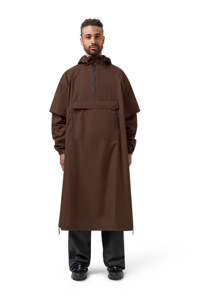 MAIUM Poncho • Macassar Brown