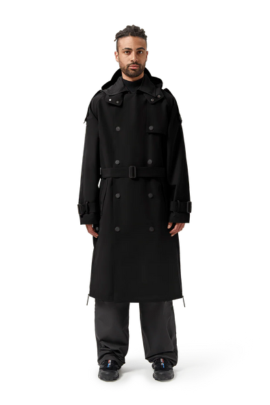 MAIUM Trench Coat • Black