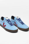 VEJA VOLLEY suede • aqua • marsala • eagle