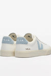 VEJA CAMPO leather • white • steel