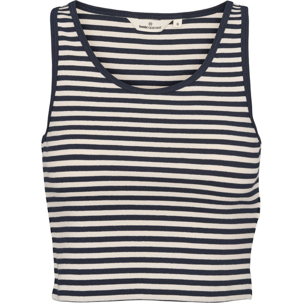 BASIC APPAREL Ludmilla Stripe Crop Tank