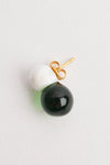 LEVENS JEWELS Glass Dubble Pearl Earring • Different Colors