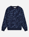 OLOW Knitwear Agon • Navy