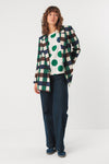 SKFK Lariz Gots T-Shirt • Dots Green