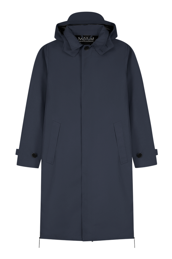 MAIUM Mac Coat • Navy Blue