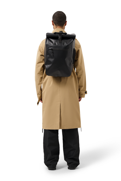 MAIUM Rolltop Backpack Xl • Black