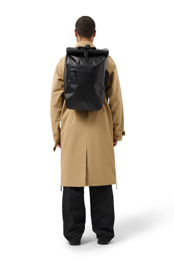 MAIUM Rolltop Backpack Xl • Black
