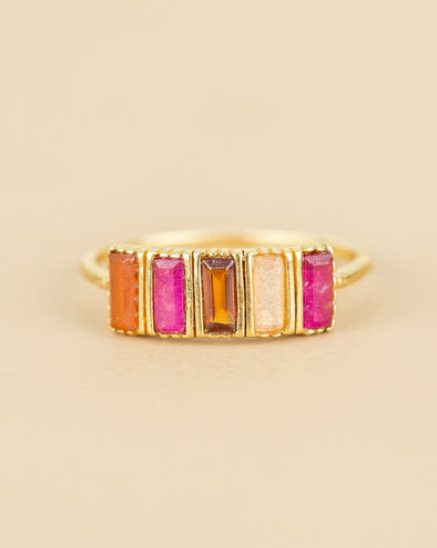 MUJAJUMA Ring Awa Different Stones • Different Colors