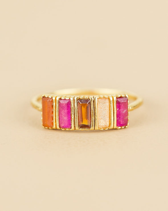 MUJAJUMA Ring Awa Different Stones • Different Colors