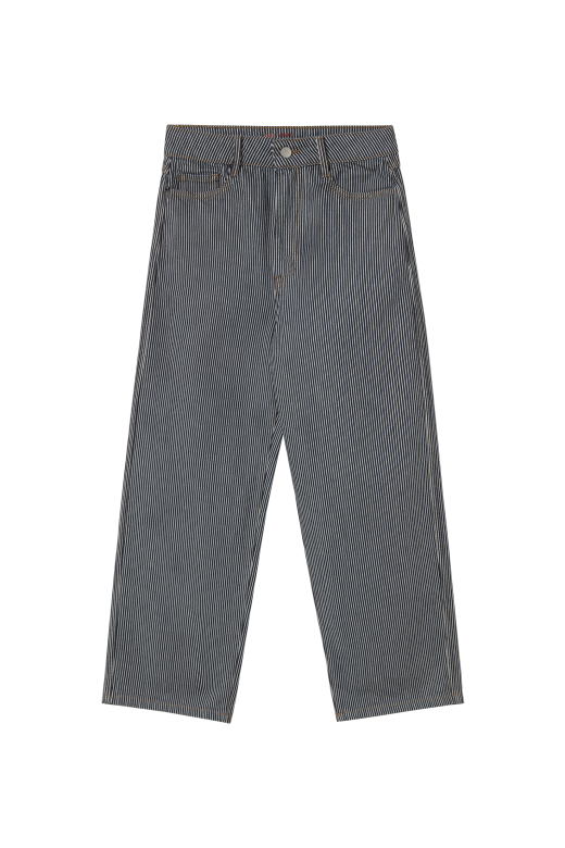 THE TINY BIG SISTER Striped Berta Denim