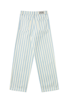 THE TINY BIG SISTER Striped Berta Long Denim