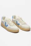 VEJA V-90 leather • white • aqua • natural