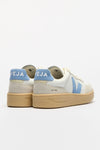 VEJA V-90 leather • white • aqua • natural