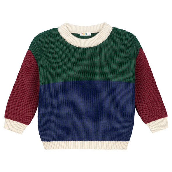 harvest-club-harvestclub-yuki-leuven--ColorBlockSweaterBASEBALL