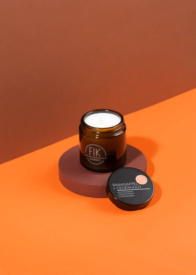 FIK KAARSEN Cotton Wick • Orange & Cedarwood