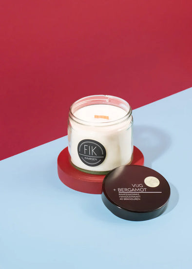 FIK KAARSEN Wooden Wick • Fig & Bergamot