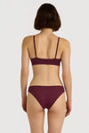 ORGANIC BASICS Soft Touch Veil High-Leg Briefs • Fig