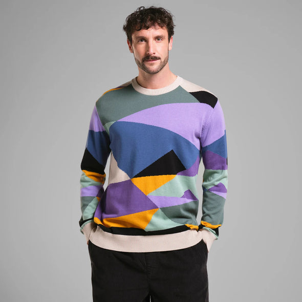 DEDICATED Sweater Mora • Cut Peak Multi Color