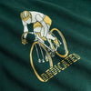 DEDICATED Sweatshirt Malmoe • Retro Bike Dark Green