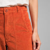 DEDICATED Workwear Pants Vara Corduroy • Cinnamon orange