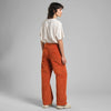 DEDICATED Workwear Pants Vara Corduroy • Cinnamon orange